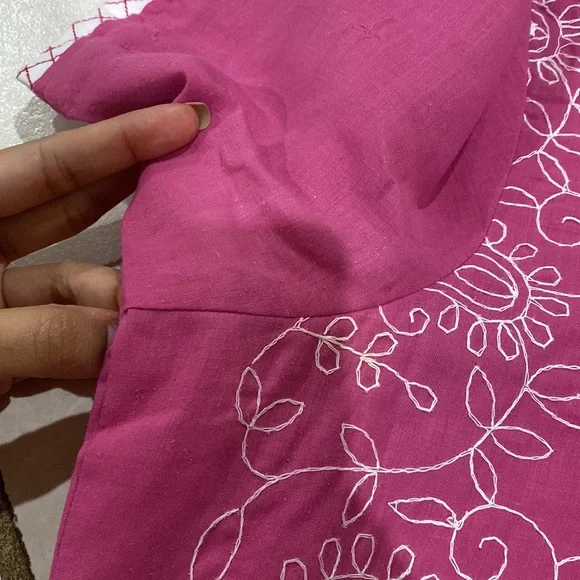 Pink Indian 3 Piece Salwar Kameez/ Punjabi - Picture 7 of 13